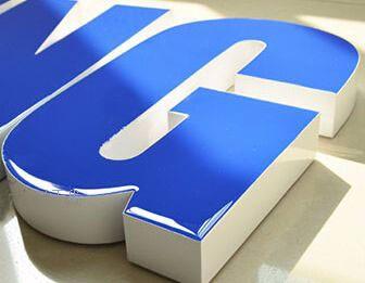 无边树脂发光字